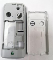 Kryt Sony Ericsson K310i přední a zadní Silver