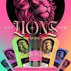 Lions Juice - Peach ICE - 12mg