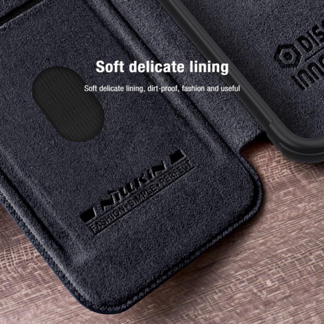 Nillkin Qin Book PRO Pouzdro pro Samsung Galaxy A35 5G Black