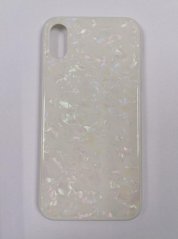 Silikonové pouzdro třpytivé Silver - iPhone X/XS