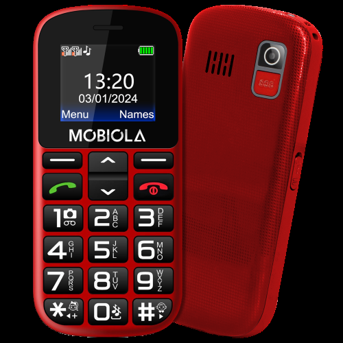 Mobiola MB200 Dual SIM Red