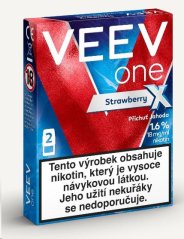 VEEV ONE náplně Strawberry X 1,6% 2x2ml (18 mg)