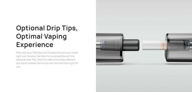 Aspire Vilter Fun - Pod Kit - 400mAh - Aqua Blue