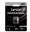 Lexar paměťová karta 128GB Professional 1667x SDXC™ UHS-II, čtení/zápis: 250/120MB/s, C10 V60 U3