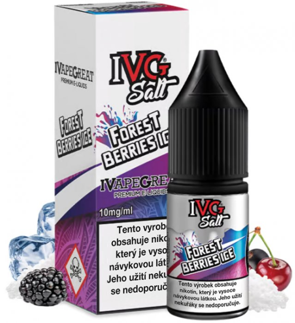 Liquid IVG SALT Forest Berries Ice 10ml - 20mg