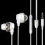 Baseus Earphone Encok H10 Dual Moving-coil WiRed Control Headset White