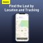 Baseus Home Intelligent T3 Rechargeable anti-lost tracker 80 mAh Black