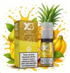 X4 Bar Juice - Tropické ovoce (Jungle Fruit Mix) 10ml - 10mg