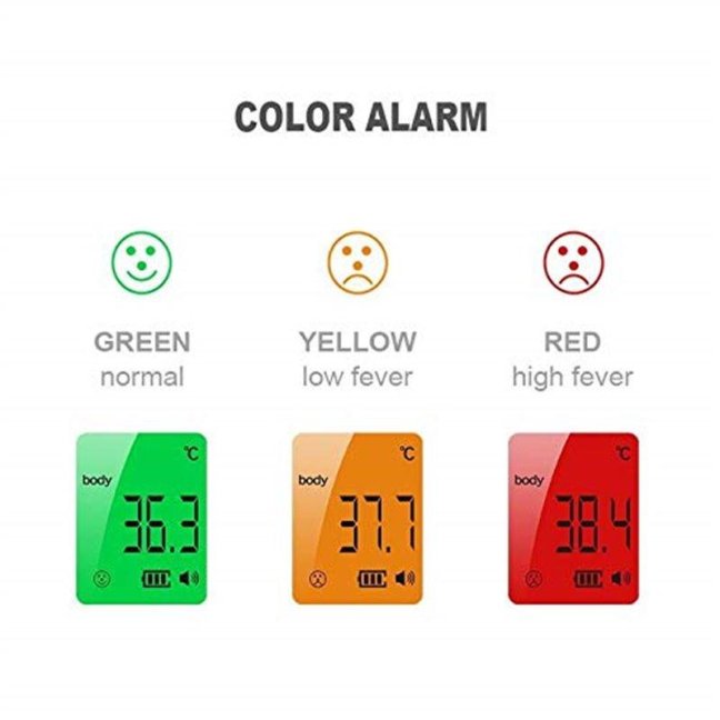 Digitální teploměr bezkontaktní Bedside UX-A-01