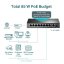 TP-LINK 8-Port 10/100 Mbps Desktop Switch with 4-Port PoE, 4× 10/100 Mbps PoE Ports, 4× 10/100 Mbps Non-PoE Ports