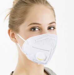 Respirátor KN95 s výdechovým ventilem