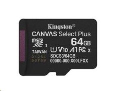 Kingston Canvas Select Plus/Micro SDXC/64GB/UHS-I U1 / Class 10