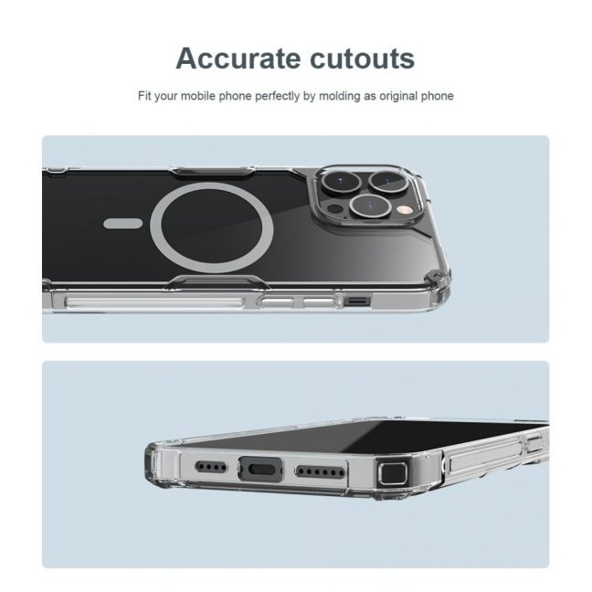 Nillkin Nature TPU PRO Magnetic Kryt pro Apple iPhone 14 PRO Transparent