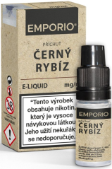 Liquid EMPORIO Černý Rybíz 10ml - 3mg