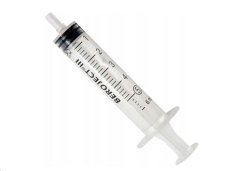 Injekční stříkačka s gumovým pístem 5 ml