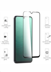 SKLO SWISSTEN FULL GLUE, COLOR FRAME, CASE FRIENDLY PRO SAMSUNG GALAXY S26 5G ČERNÉ