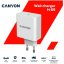 CANYON síťová nabíječka CH-65 (65W) PD, vstup 100-240V, výstup USB-C1/C2 5-20V, power delivery