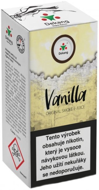 Liquid Dekang Vanilla 10ml - 18mg (Vanilka)