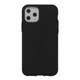 Solid Silicone Case for Samsung Galaxy A02 Black