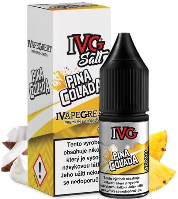 LIQUID IVG SALT PINA COLADA 10ML - 10MG