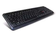 Klávesnice C-TECH CZ/SK KB-102 PS2 Slim Black