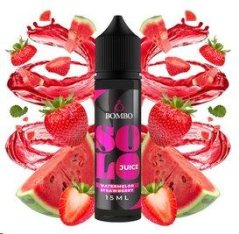 Příchuť Bombo Solo Juice S&V 15ml Watermelon Strawberry (Vodní meloun a jahoda)