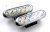 YCL-695A denní svícení mikročip LED - bílé - 10LED x 0,5W - 12V