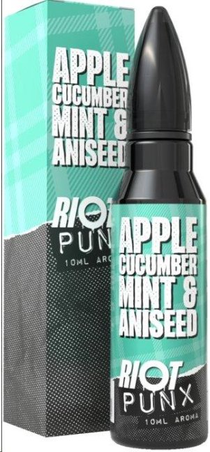 Příchuť Riot Squad PUNX S&V 10ml Apple Cucumber Mint & Aniseed (Jablko s okurkou, mátou a anýzem)