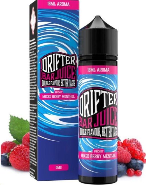 Příchuť Drifter Bar Juice S&V 16ml Mixed Berry Menthol
