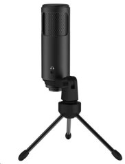 LORGAR mikrofon Soner 521 pro Streaming, kondenzátorový, Volume, černý
