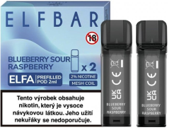 Elf Bar ELFA Pods cartridge 2Pack Blueberry Sour Raspberry 20mg