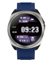 CANYON smart hodinky Maverick SW-83 Silver, 1,32" IPS displej, GPS, 128 multi-sport, IP68, Android/iOS