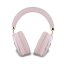 Guess PU Leather 4G Triangle Logo Bluetooth Stereo Headphone Pink