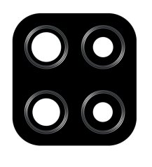 Samsung A125F Galaxy A12 Sklíčko Kamer (Service Pack)