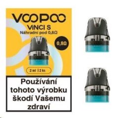 VOOPOO VINCI S cartridge 0,8ohm 2ml 2Pack