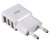 Akyga Síťová USB nabíječka 240V 3100mA 3xUSB bílá