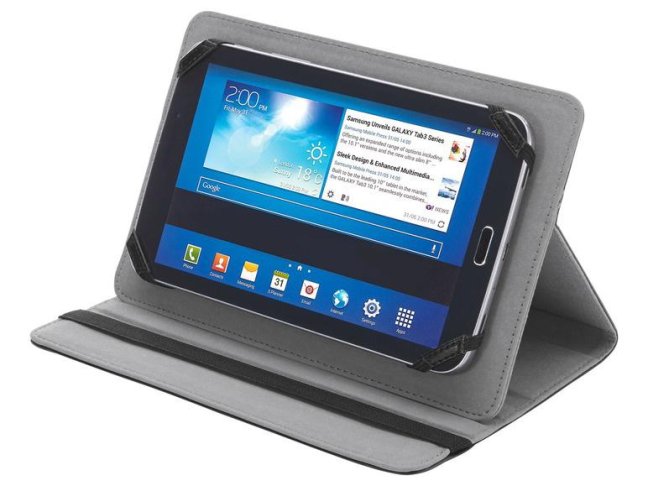 Univerzální ochranné pouzdro / stojánek 7" tablet - černá / black