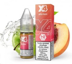 X4 Bar Juice Salt - E-liquid - Apple Peach (Jablko s broskví) - 10mg