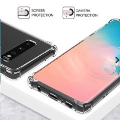 Back Case Anti Shock 0,5mm for SAMSUNG GALAXY A12 TRANSPARENT