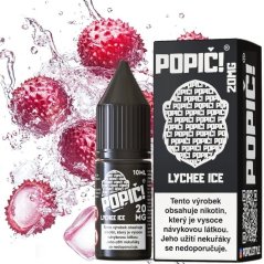 Popič! - Salt e-liquid - Lychee Ice - 10ml - 20mg