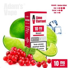 LIQUID ADAM´S VAPE SALT LIME CURRANT 10ML - 10MG