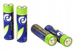 GEMBIRD alkalické baterie AA 4ks