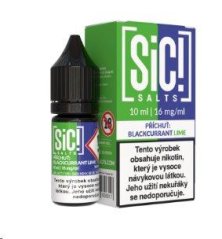 Sic!Salts - Salt e-liquid - Blackcurrant Lime - 10ml - 16mg