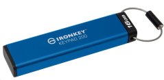 Kingston flash disk 16GB IronKey Keypad 200, FIPS 140-3 Lvl 3 (Pending) AES-256 Encrypted