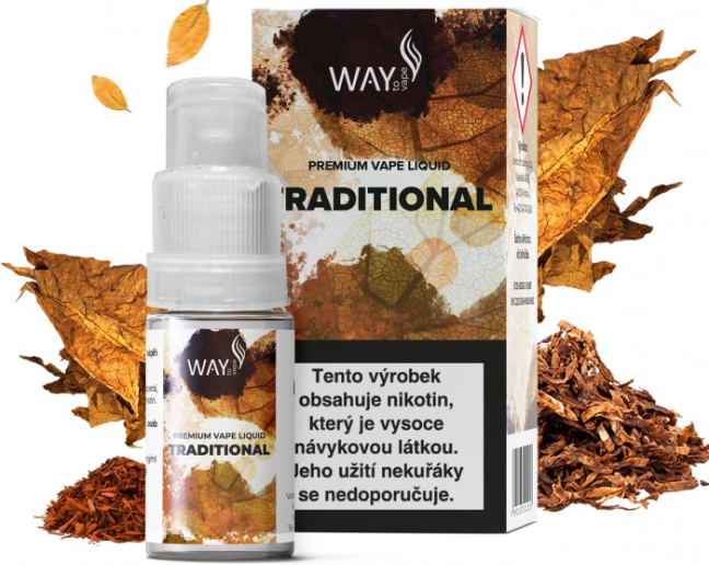 Liquid WAY to Vape Traditional 10ml-18mg