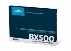 Crucial SSD 240GB BX500 SATA III 2.5" 3D TLC 7mm (čtení/zápis: 540/500MB/s)