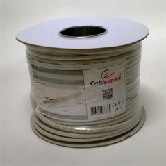 Gembird LAN kabel CAT6, UTP, prémiové CCA vodiče, 100 m, šedá