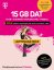 PŘEDPLACENÁ T-MOBILE TWIST SIM KARTA - 15GB (10GB+5GB)- kredit 100 Kč
