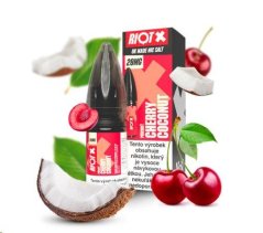 RIOT X Salt Cherry Coconut (Třešeň a kokos) 10ml 20mg