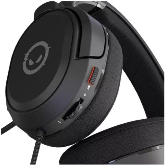 LORGAR herní headset Kaya 360, USB-A, 7.1 sound, výsuvný mikrofon s podsvícením